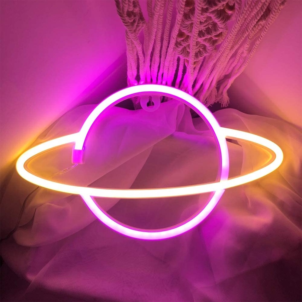 Neon Signs-Planet Neon Sign - Picture 1 of 6